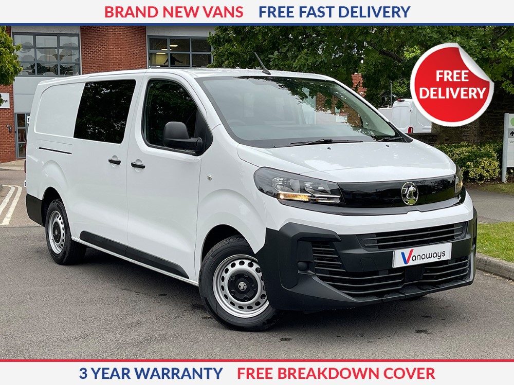 Vauxhall Vivaro 2.0 Turbo D 145 Prime H1 Crew Van